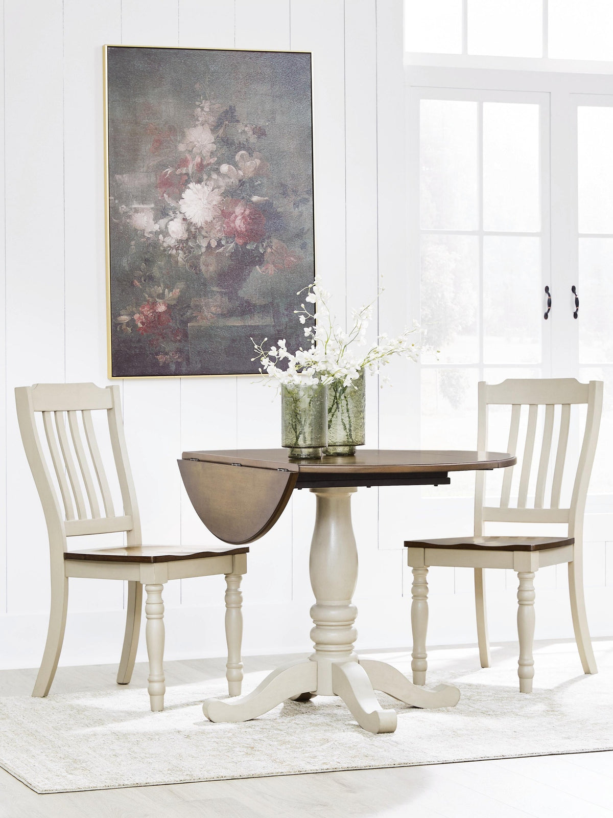 Wirloni Dining Table and 2 Chairs (PCD616-SI) - Image 3