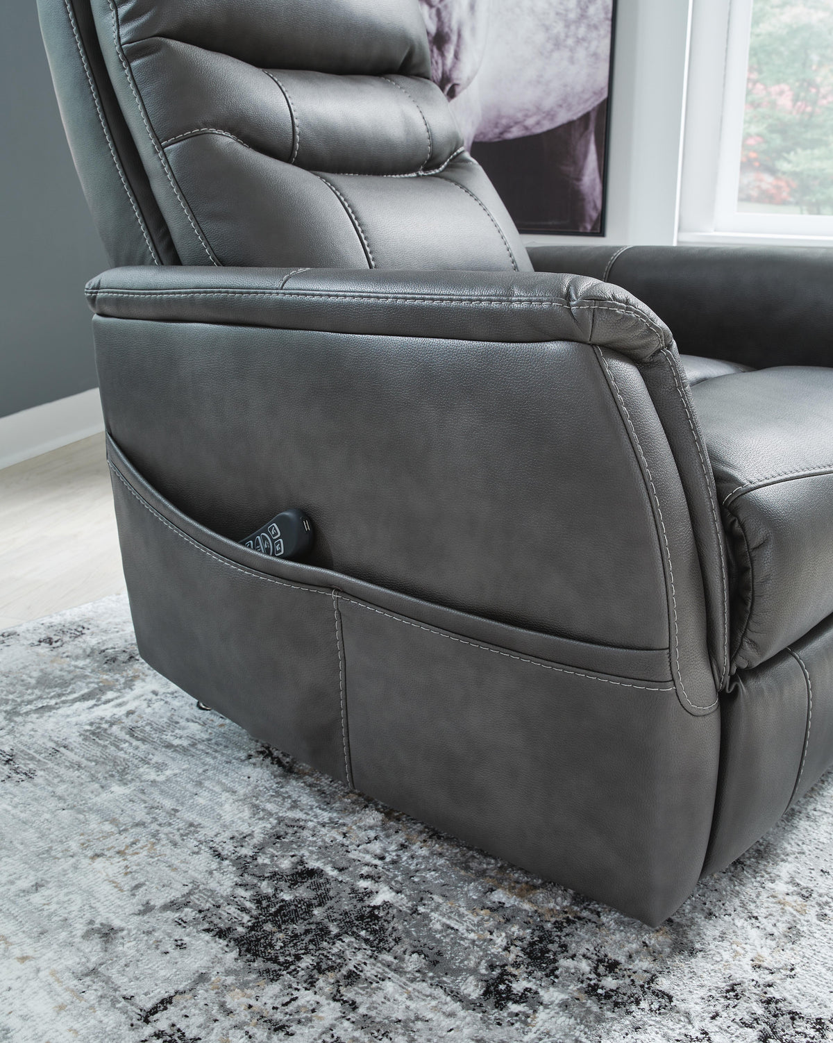 Strawbill Power Lift Recliner (63909-SI) - Image 11