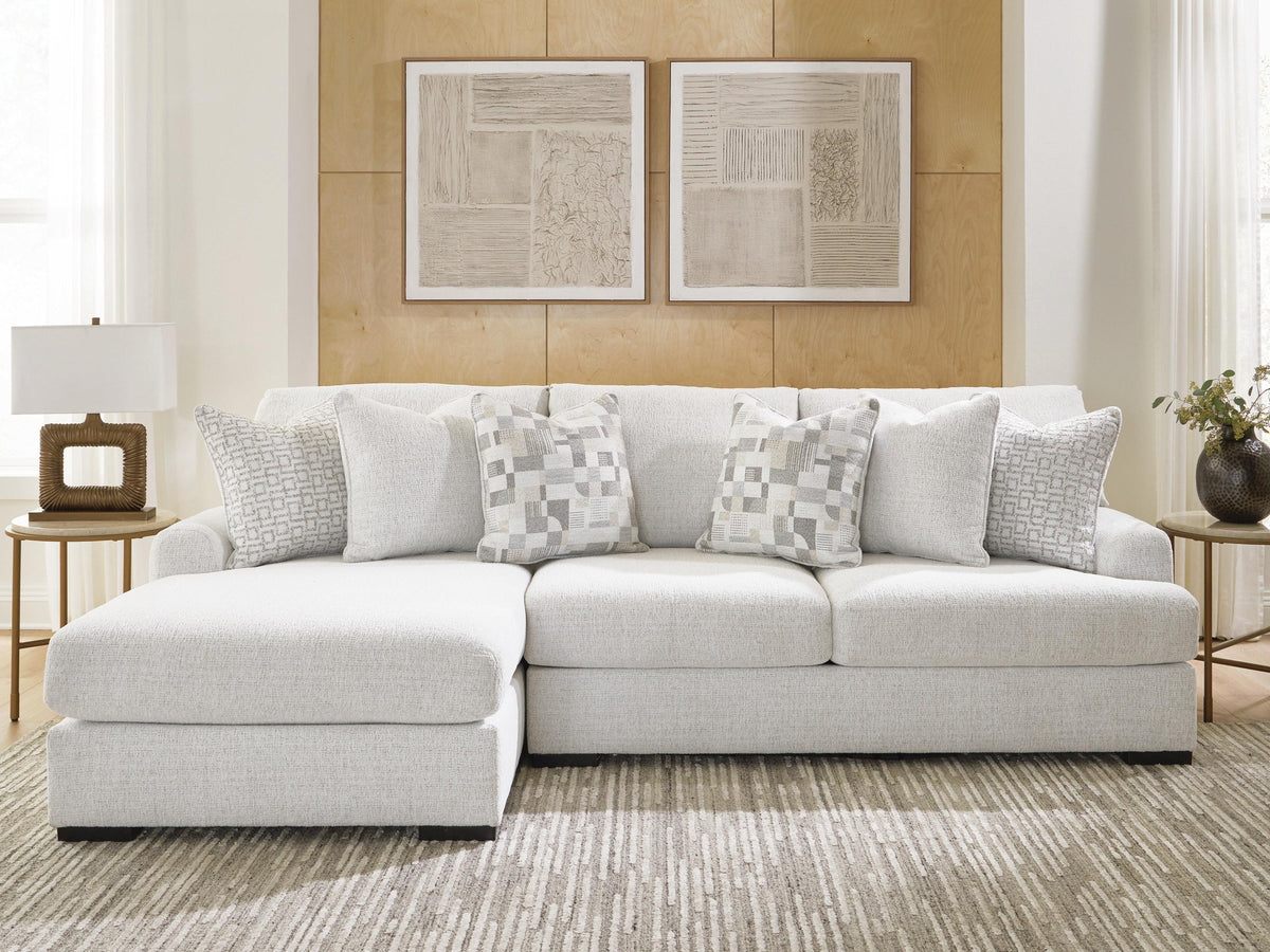 Misty-Lakes 2-Piece Sectional Sofa Chaise (PC66906-SI)