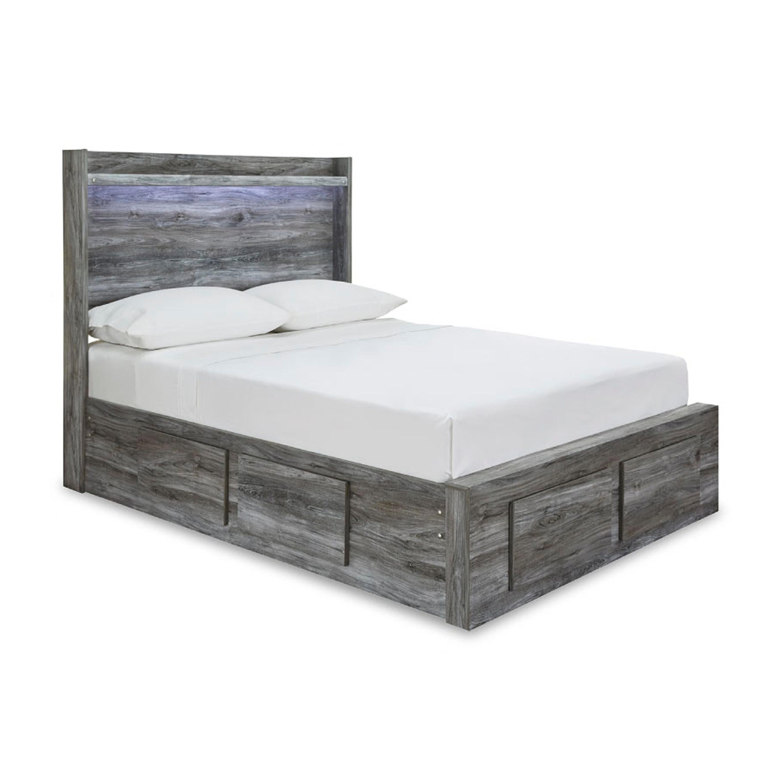 Baystorm Panel Storage Bed, Dresser and Nightstand - Gray  (B221-SI) - Image 6