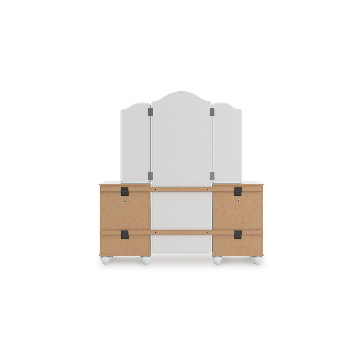 Kozlani Vanity, Mirror and Stool (PCB1819-SI) - Image 11