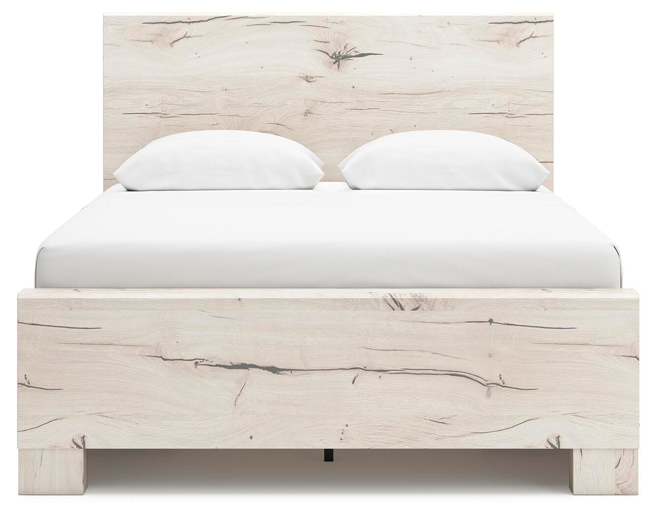 Lawroy Panel Bed with Storage, Dresser and Mirror - Light Natural  (B2310-SI) - Image 8