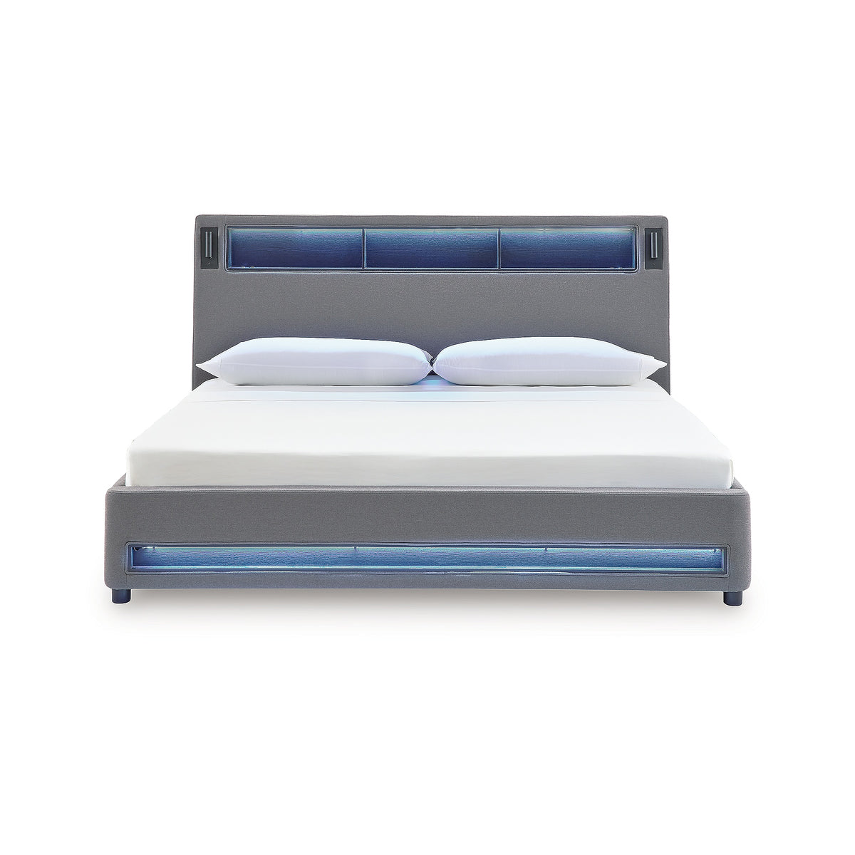Verishaw King Upholstered Bed (PCB2721-SI) - Image 6