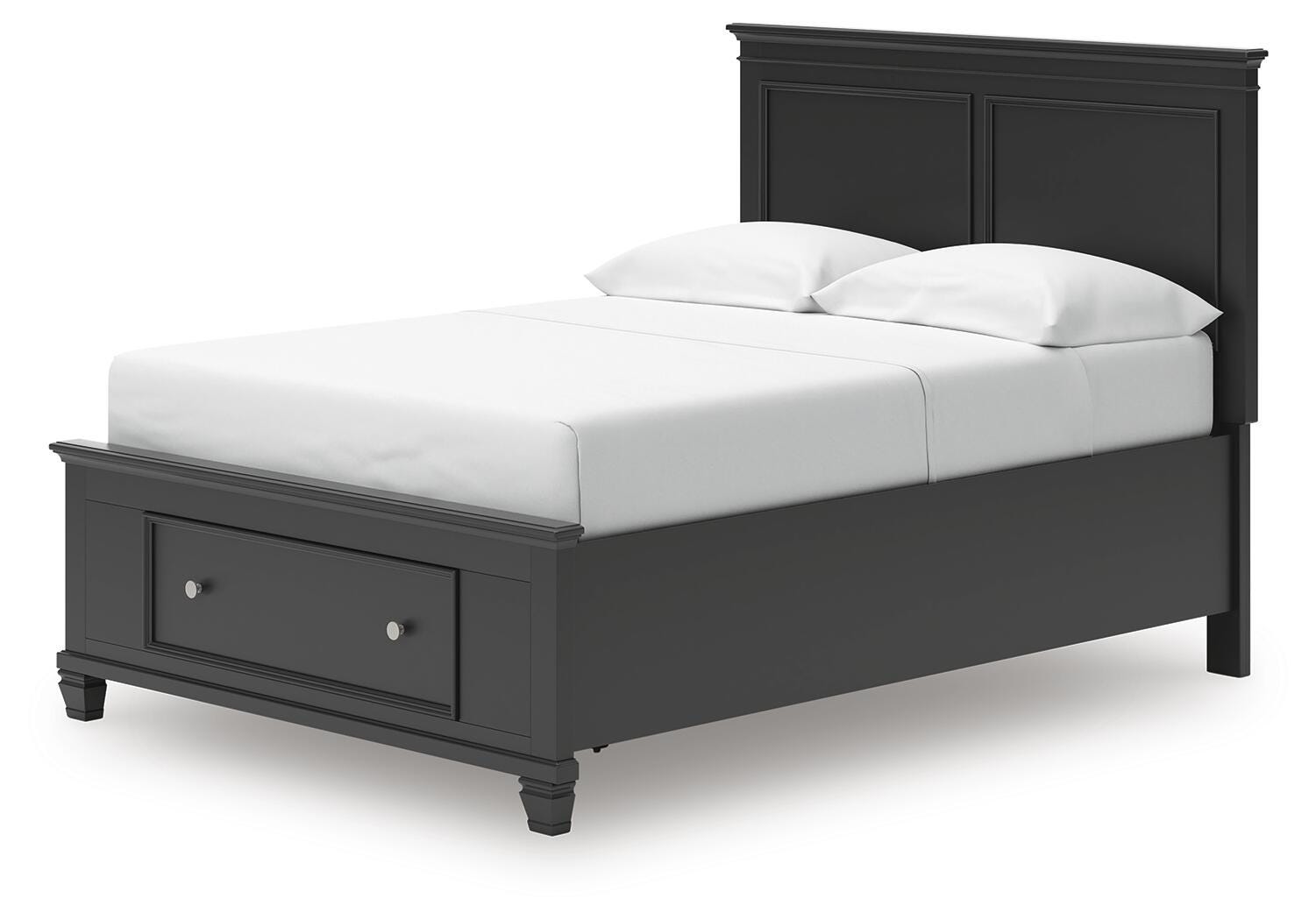 Lanolee Panel Storage Bed (Youth) - Black  (B687-SI) - Image 5