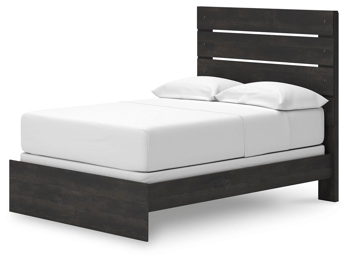 Hollivern Full Panel Bed, Dresser and Mirror (PCB2108-SI) - Image 15