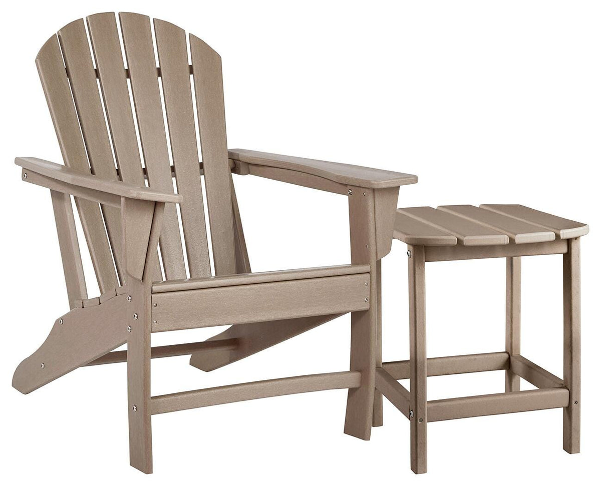 Sundown Treasure Adirondack Chair with End Table (P014-SI)