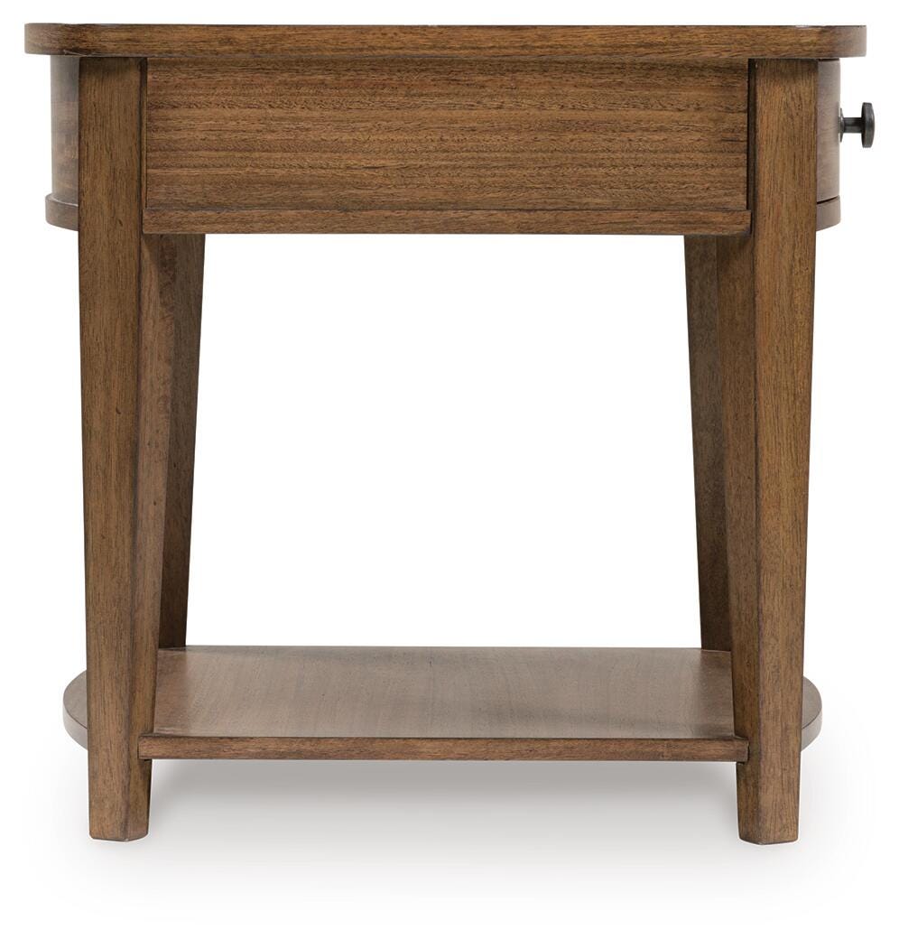 Burkbyer End Table - Brown  (T513-SI) - Image 4