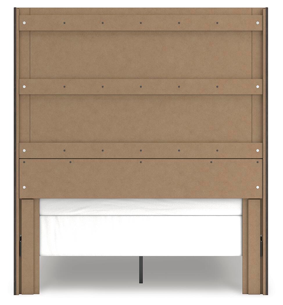 Fraluna Queen Panel Bed, Dresser, Mirror, and Nightstand (PCB3370-SI) - Image 13