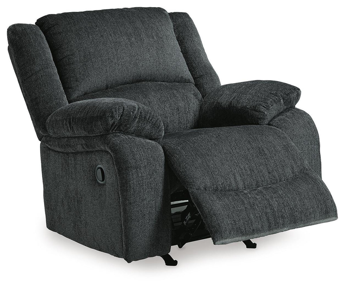 Draycoll Power Reclining Loveseat with Console (76504-SI) - Image 4
