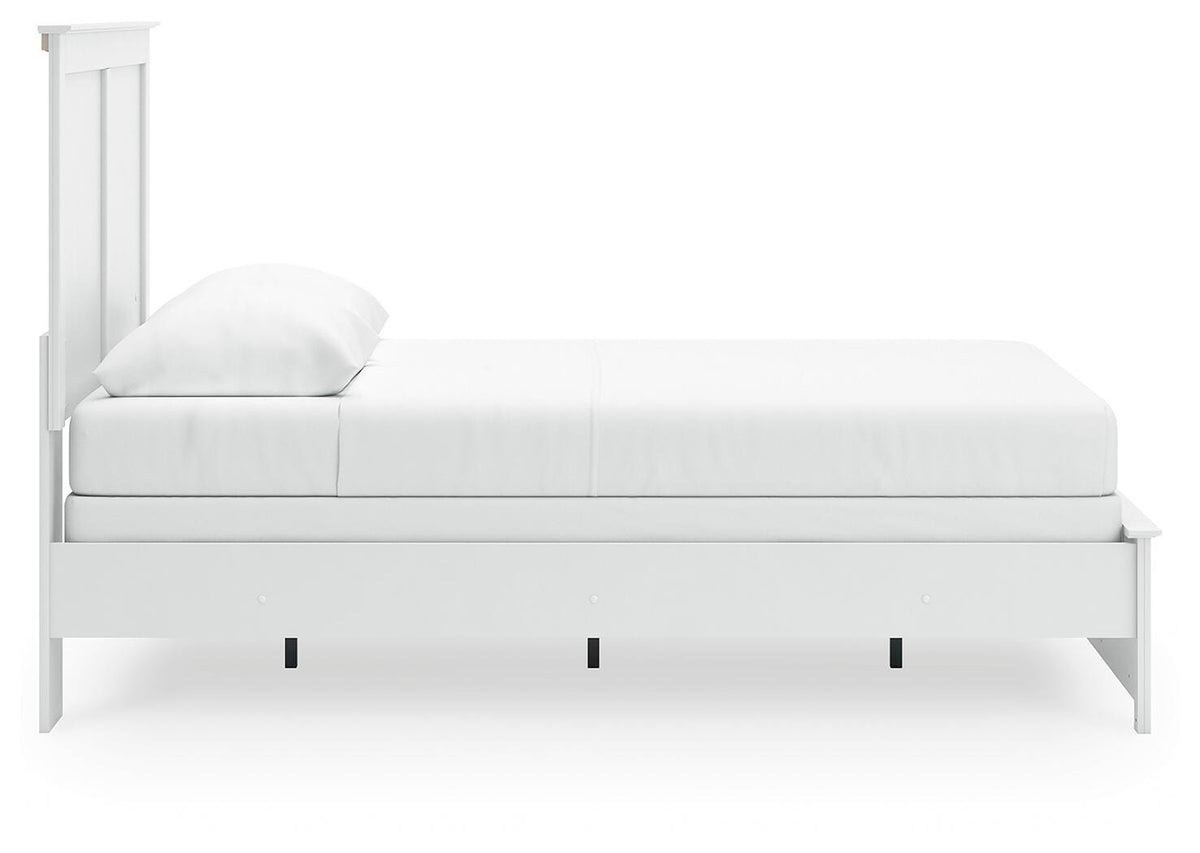 Bostwick Shoals Panel Bed, Dresser and Mirror - White  (B139-SI) - Image 11