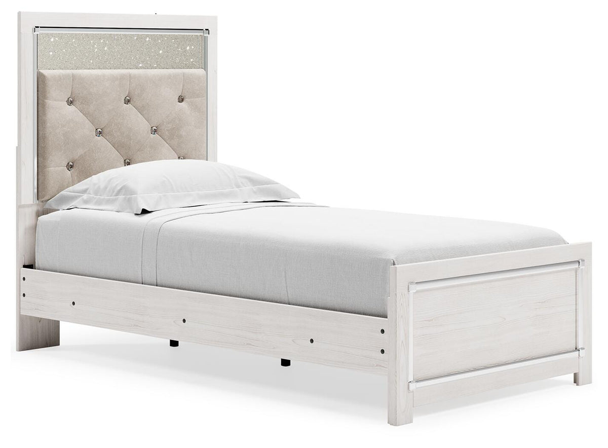 Altyra Panel Bed, Chest and Nightstand - White  (B2640-SI) - Image 9