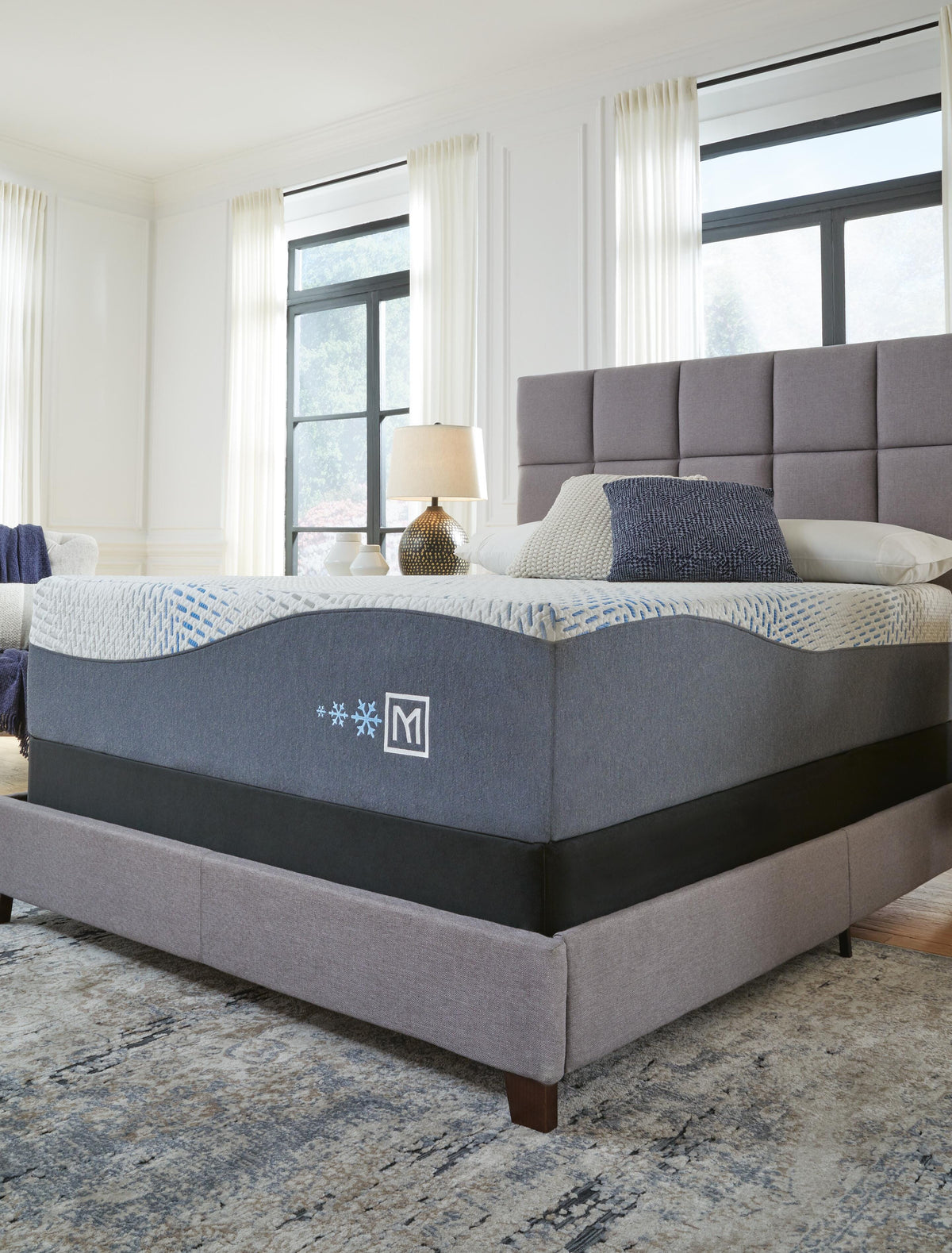 Millennium Cushion Firm Gel Memory Foam Hybrid California King Mattress (M507-SI) - Image 7