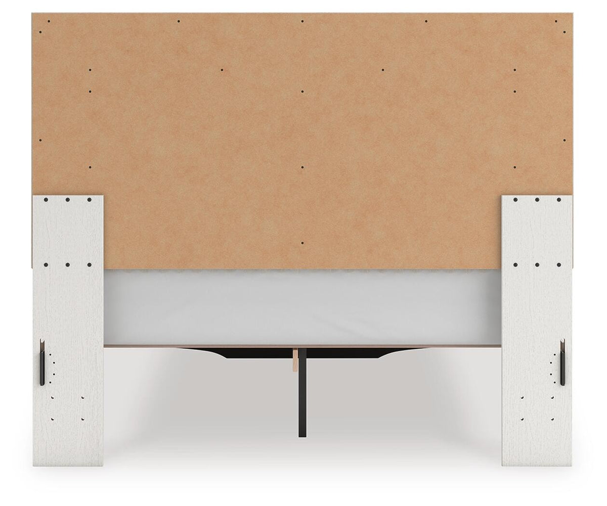 Zuraleus Queen Upholstered Panel Platform Storage Bed, Dresser and Mirror (PCB3381-SI) - Image 13