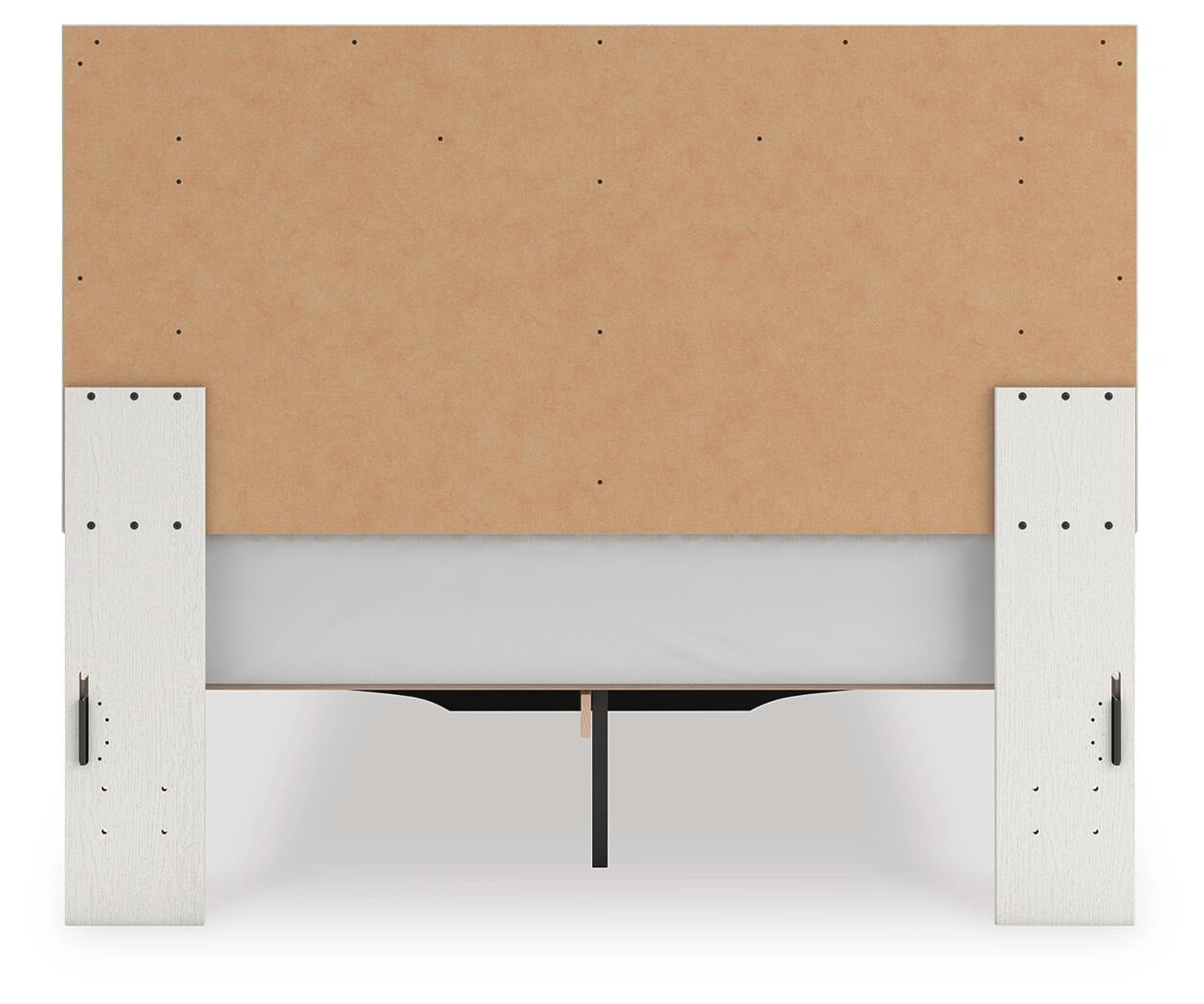 Zuraleus Queen Upholstered Panel Platform Storage Bed, Dresser and Mirror (PCB3381-SI) - Image 13