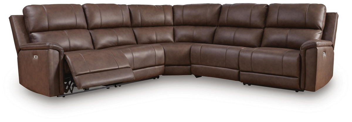 Bleckley 5-Piece Power Reclining Sectional (PCU12001-SI)