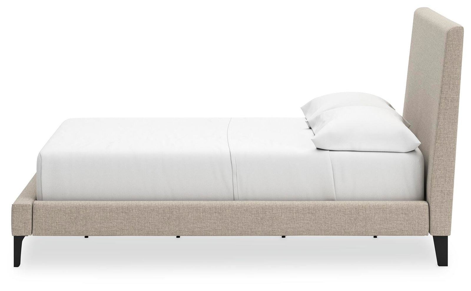 Cielden Upholstered Bed with Roll Slats (Youth) - Soft Gray  (B1199-SI) - Image 6