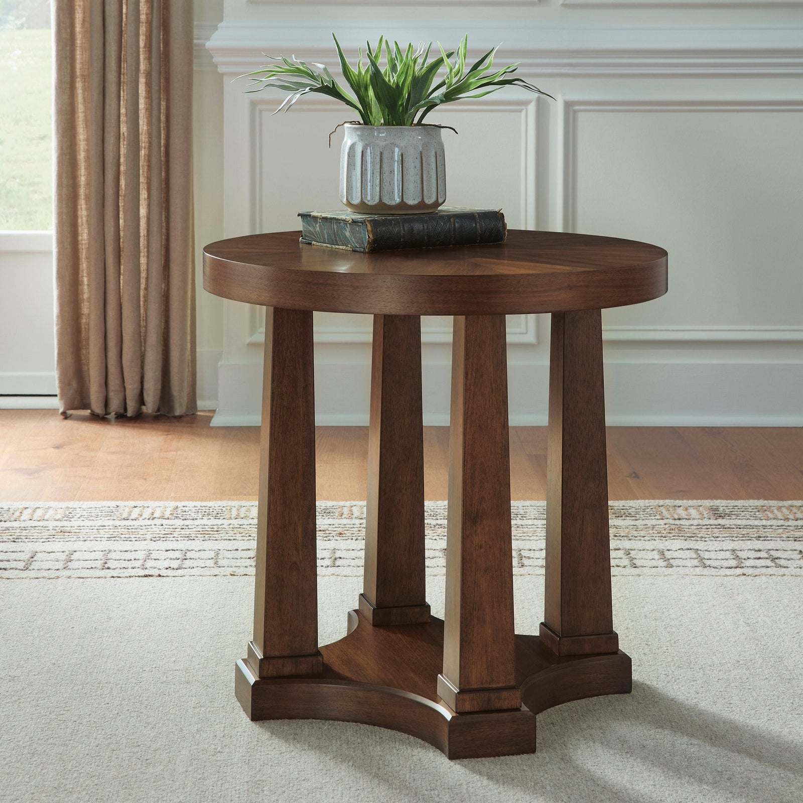 Rustic Plains End Table - Warm Brown  (T877-SI) - Image 4