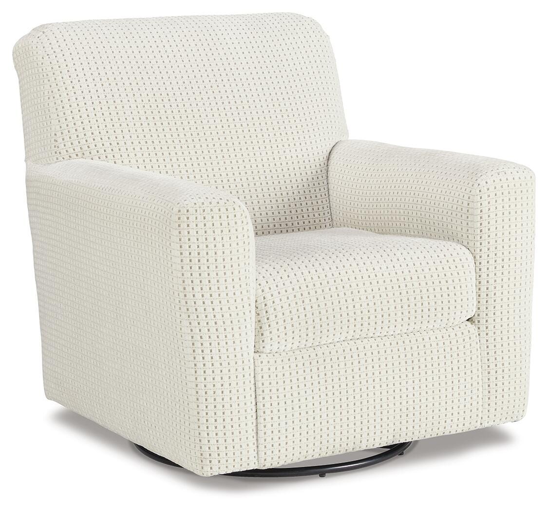 Herstow Swivel Glider Accent Chair (A3000365-SI)
