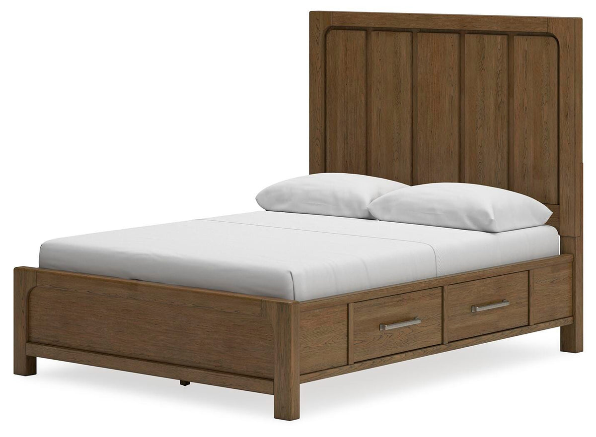 Cabalynn Panel Storage Bed, Dresser, Mirror and 2 Nightstands (B974-SI) - Image 15