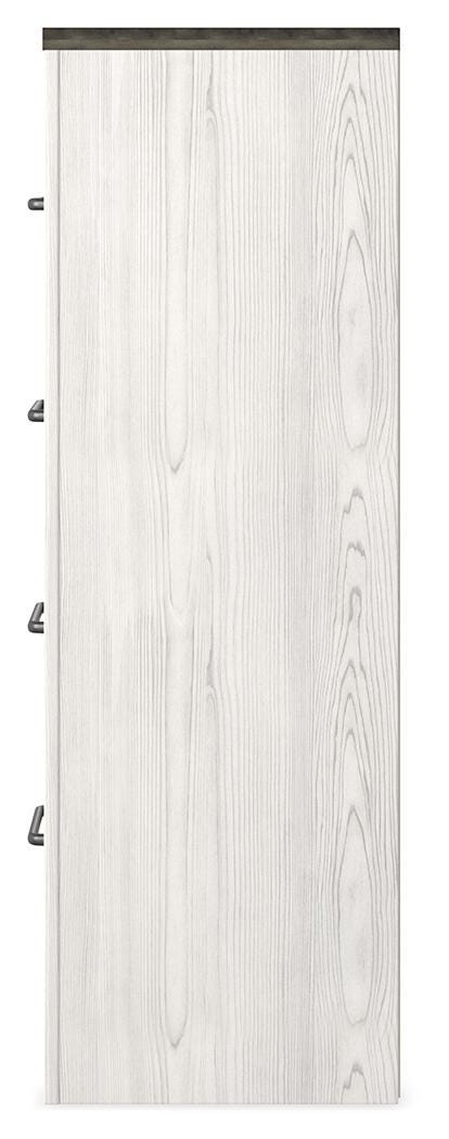 Gerridan Panel Bed, Dresser, Mirror, Chest and Nightstand - White/Gray  (B1190-SI) - Image 7