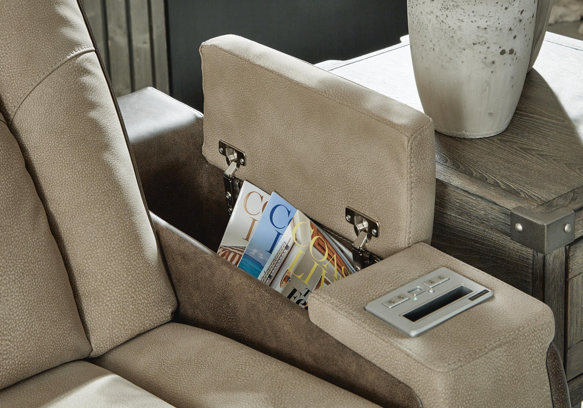 Next-Gen Durapella Power Reclining Sofa, Loveseat and Recliner (22003-SI) - Image 3
