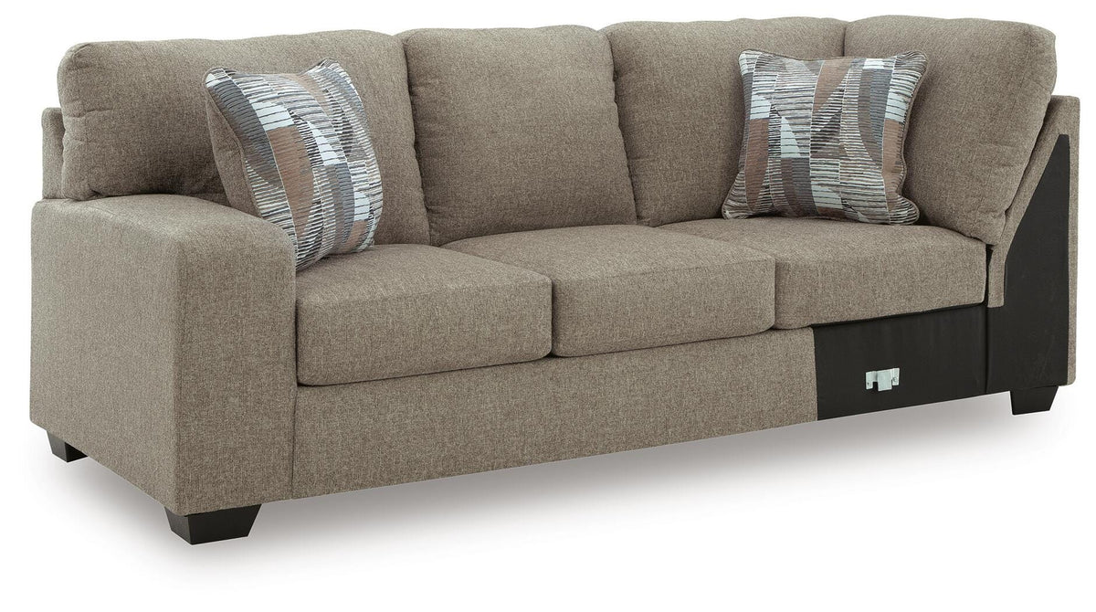 Newellen Right-Arm Facing Sofa with Corner Wedge (48404-SI) - Image 16