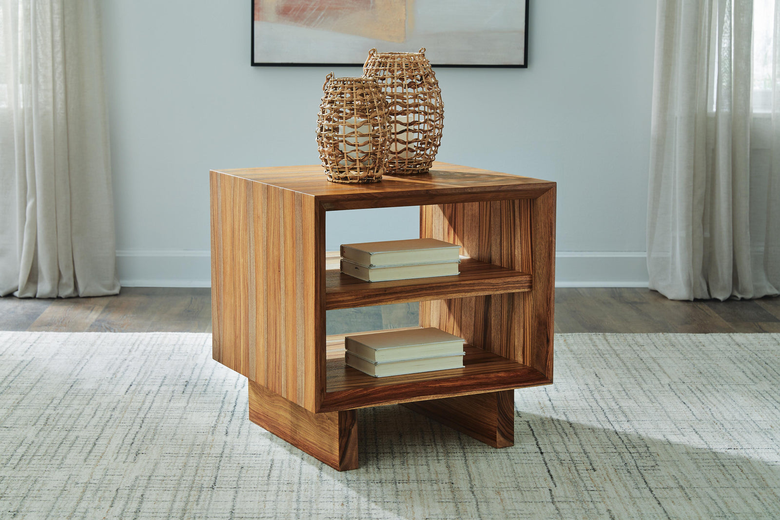 Dressonni End Table - Brown  (T690-SI) - Image 4