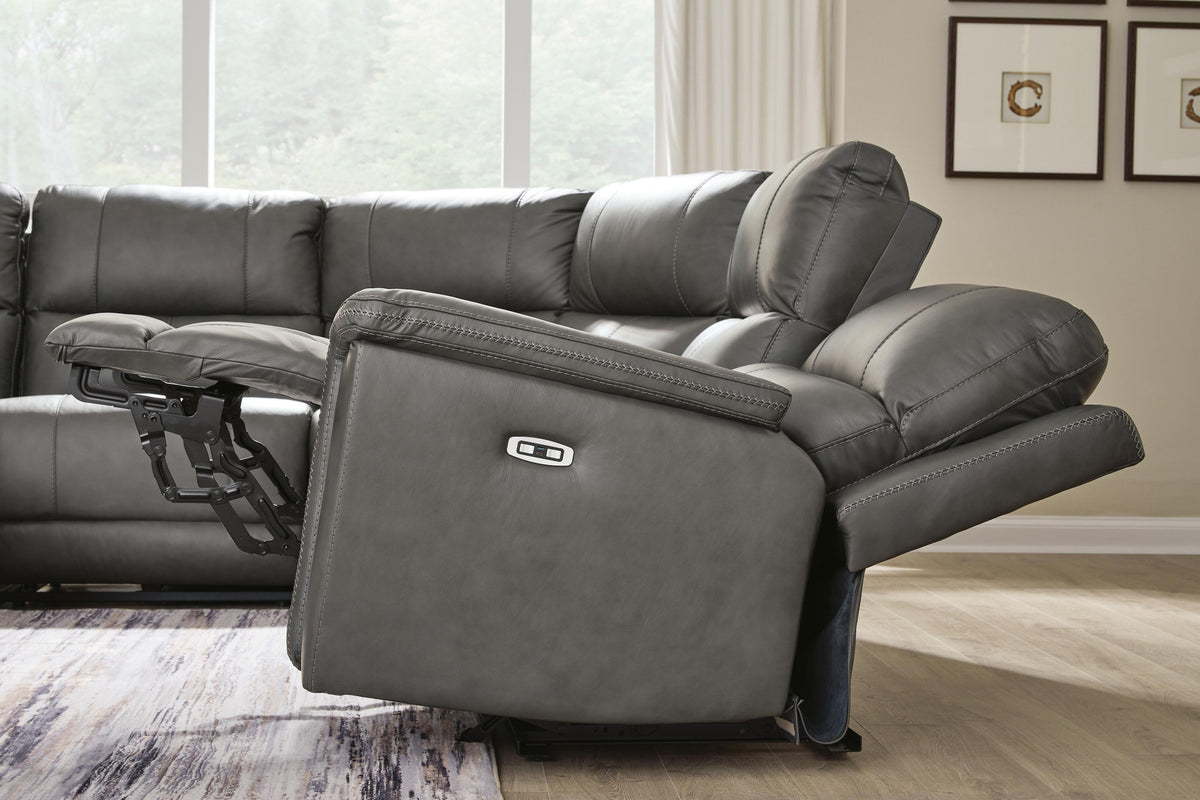 Bleckley 6-Piece Power Reclining Sectional (PCU12000-SI) - Image 7