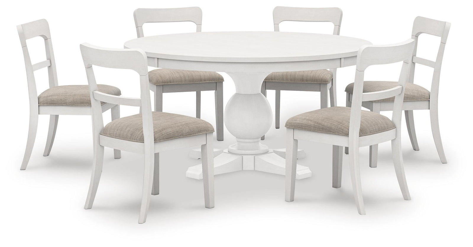 Greddinton Dining Table and 6 Chairs (PCD824-SI)
