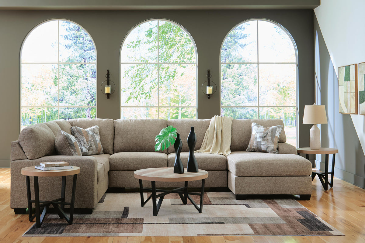Newellen 3-Piece Sectional with Chaise (48404-SI) - Image 3