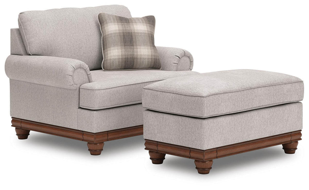 Clearbrooke Oversized Chair and Ottoman (PC56803-SI)