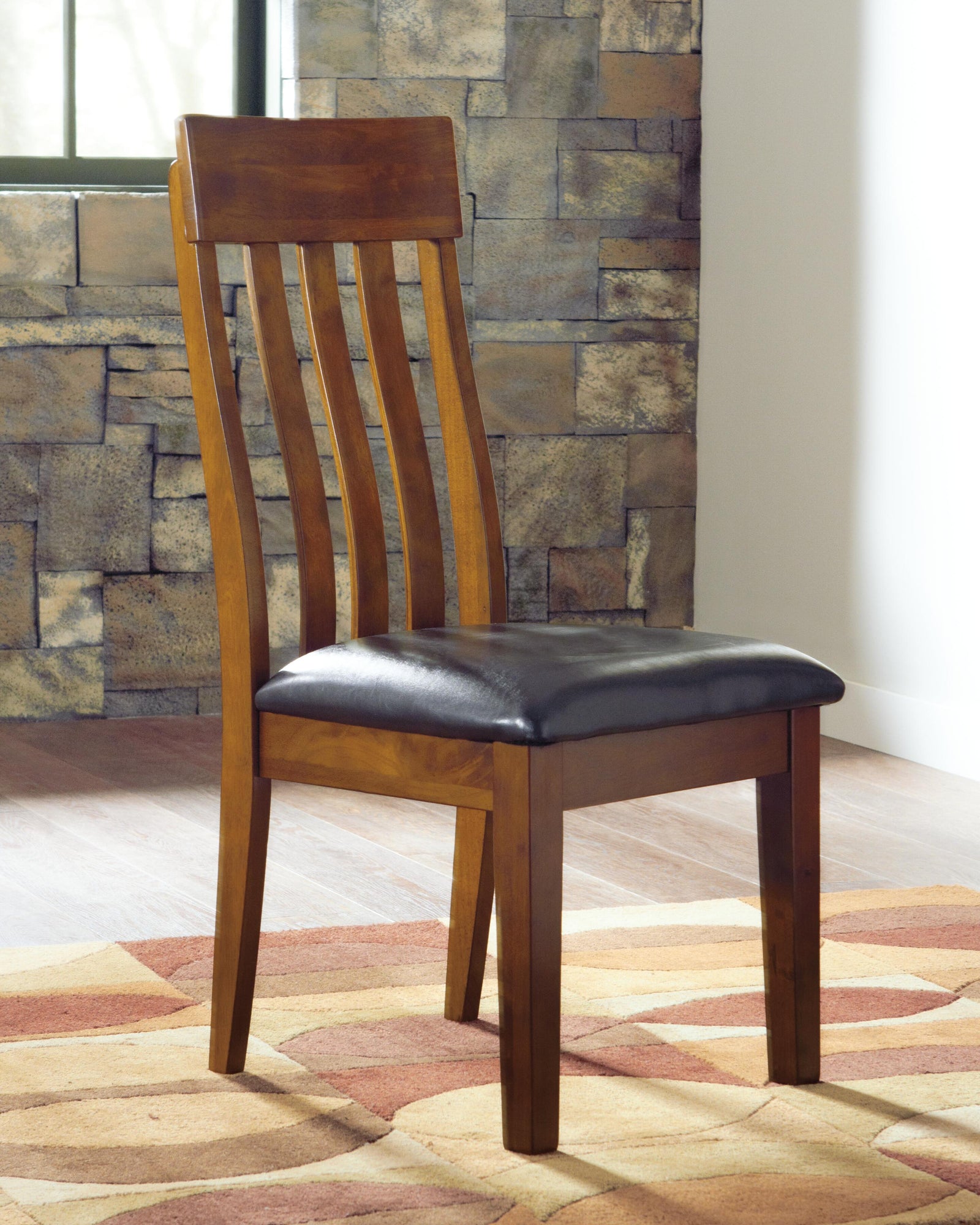 Ralene Dining Table and 4 Chairs and Bench (D594-SI) - Image 5