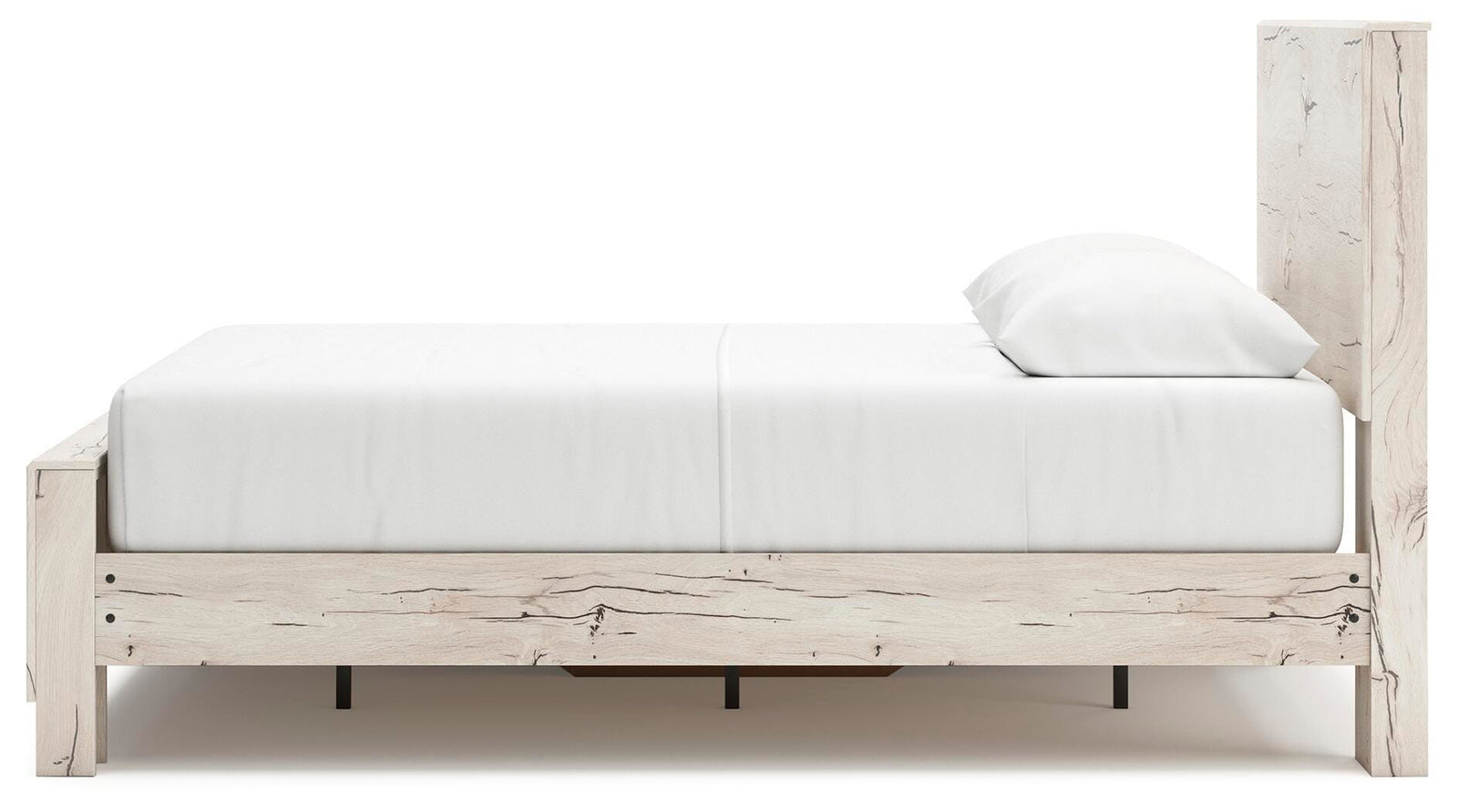Lawroy Panel Bed with Storage - Light Natural  (B2310-SI) - Image 6