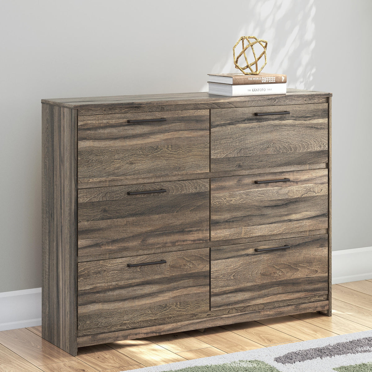Elbrim Full Storage Bed, Dresser and Nightstand (PCB2005-SI) - Image 26