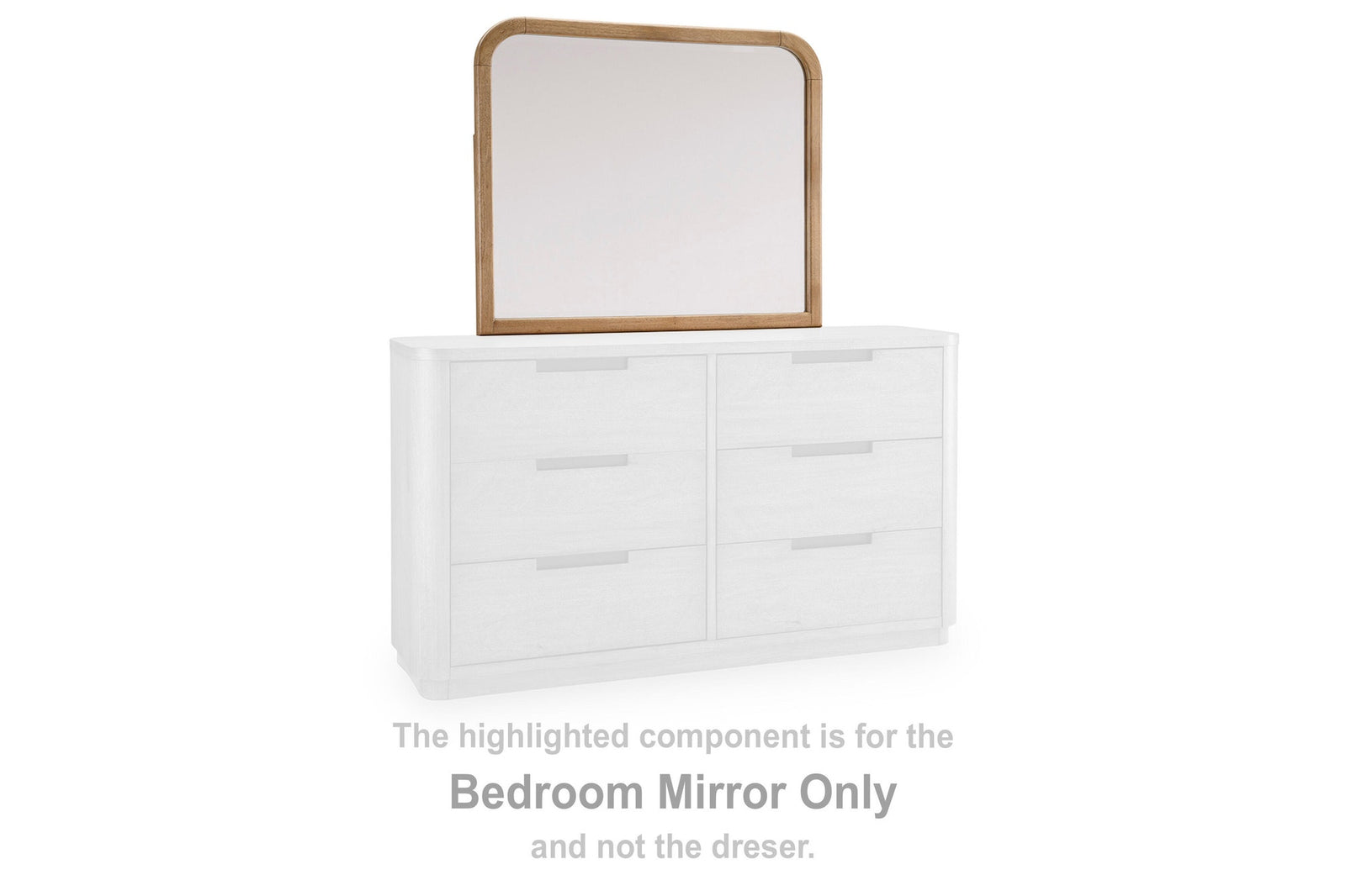 Pamaria Bedroom Mirror (PCB802-SI) - Image 3