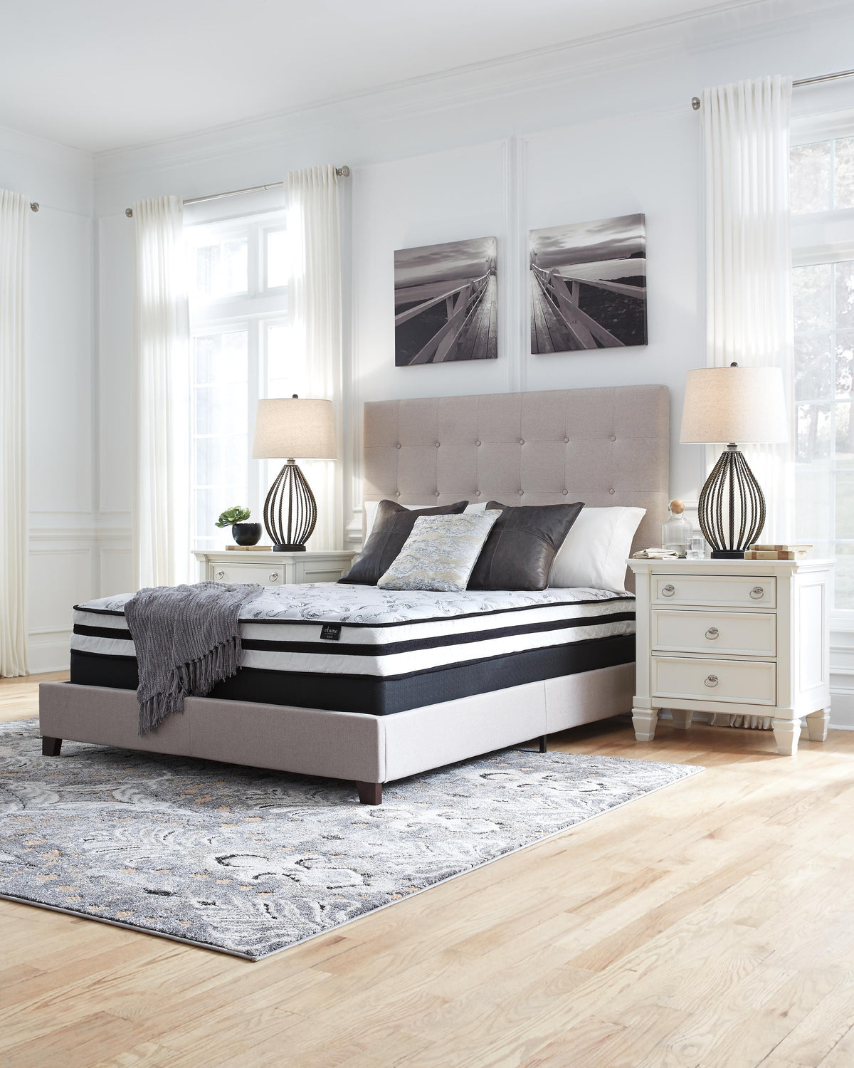 8 Inch Chime Innerspring King Mattress in a Box (M695-SI) - Image 15