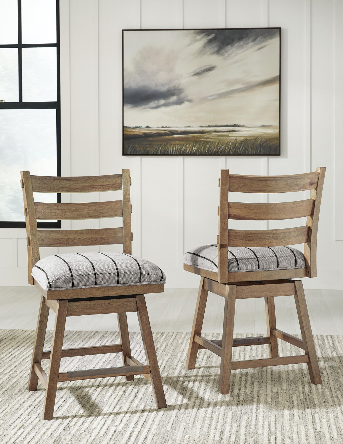 Ridgester Counter Height Barstool (Set of 2) (D858-SI) - Image 8