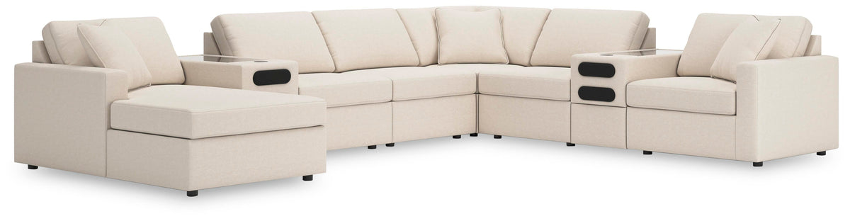 Modmax 8-Piece Sectional with Audio System and Chaise (92103-SI)
