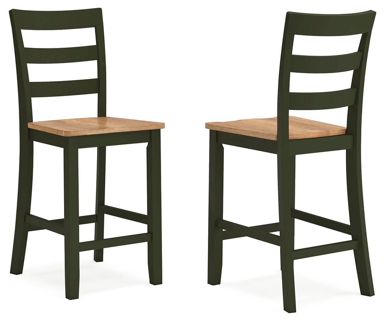 Gesthaven Counter Height Dining Table and 4 Barstools (D401-SI) - Image 2