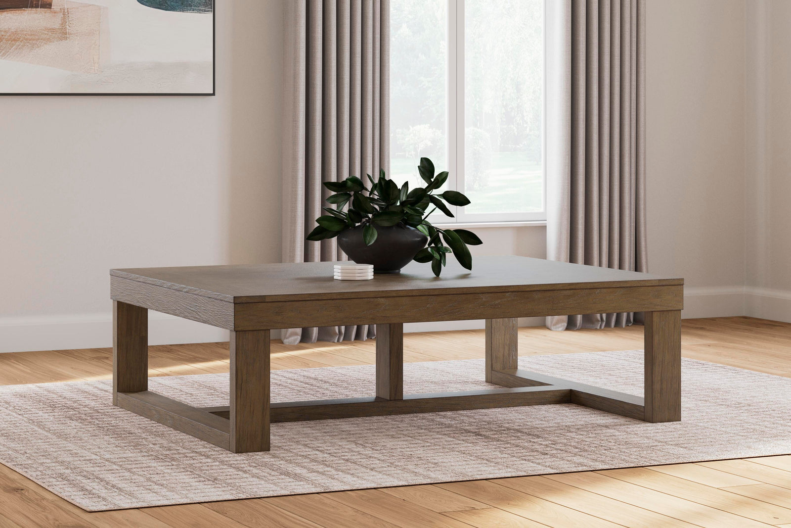 Cariton Coffee Table - Gray  (T471-SI) - Image 4