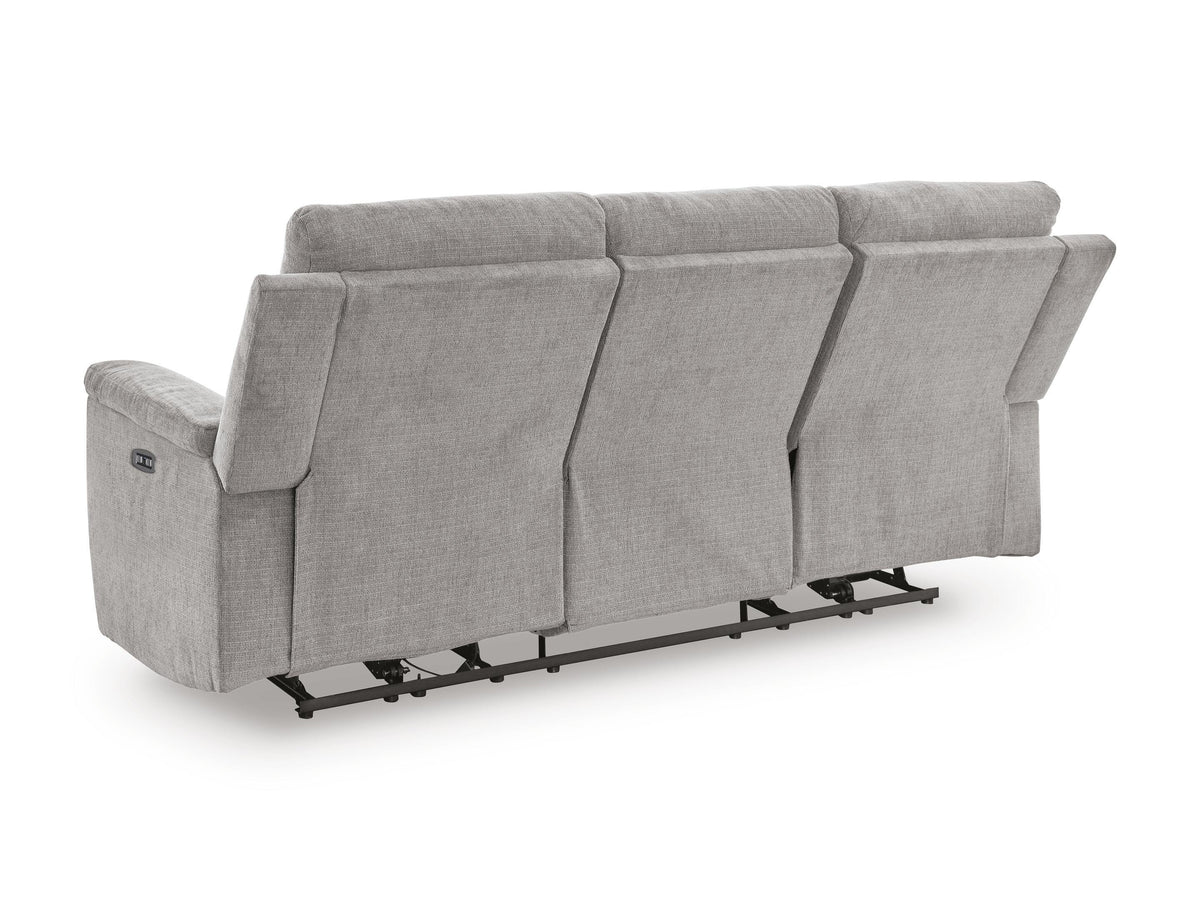 Barnsana Power Reclining Loveseat with Console (33201-SI) - Image 20