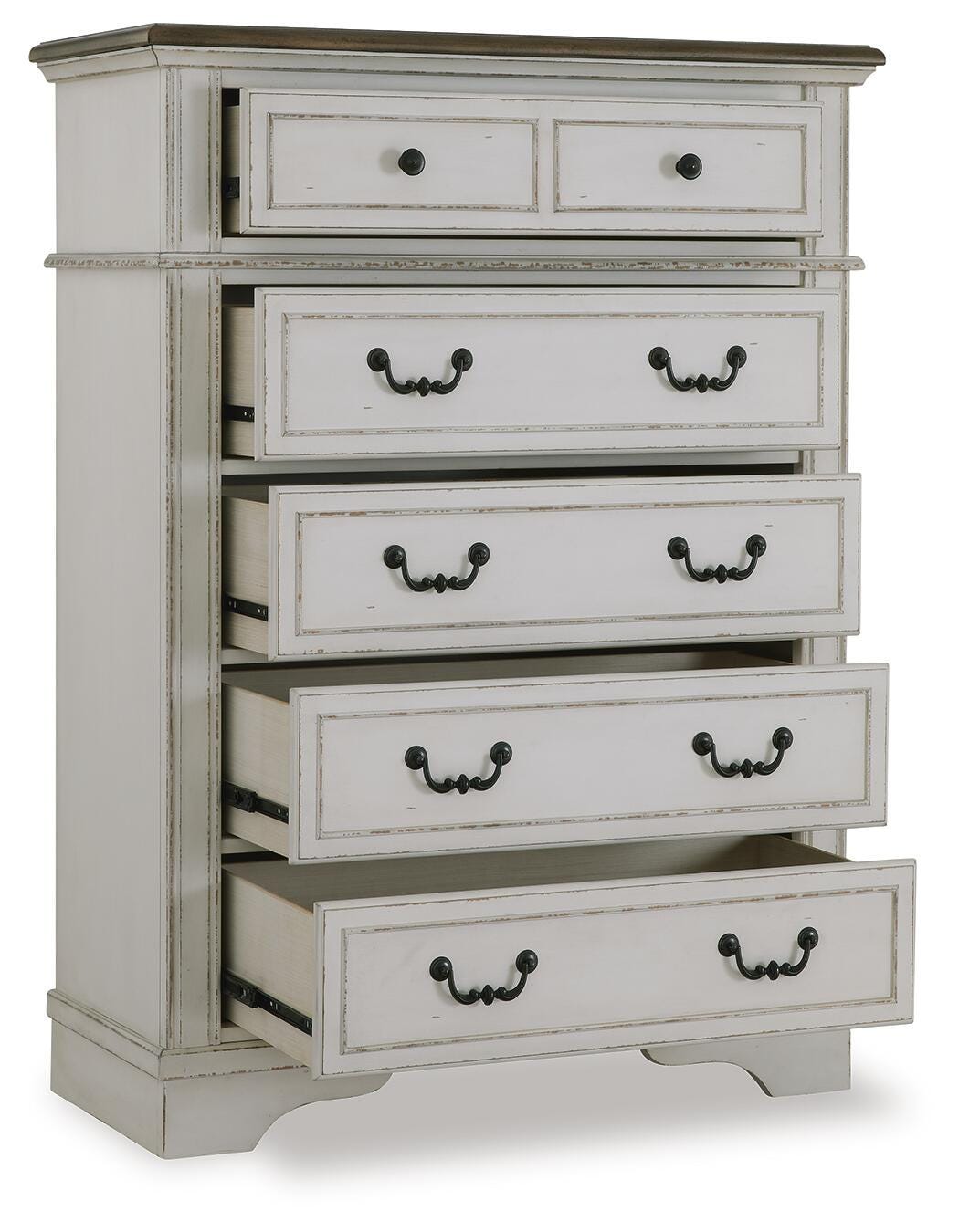 Blendon Chest of Drawers - Two-tone  (B747-SI) - Image 3
