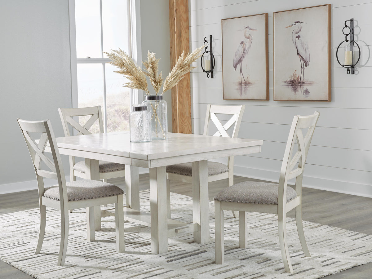 Robbinsdale Dining Table and 4 Chairs (D642-SI) - Image 2