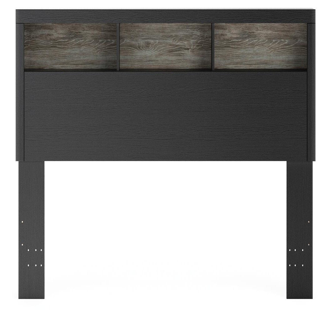 Broachmyn Lighted King Bookcase Headboard (PCB1118-SI) - Image 28