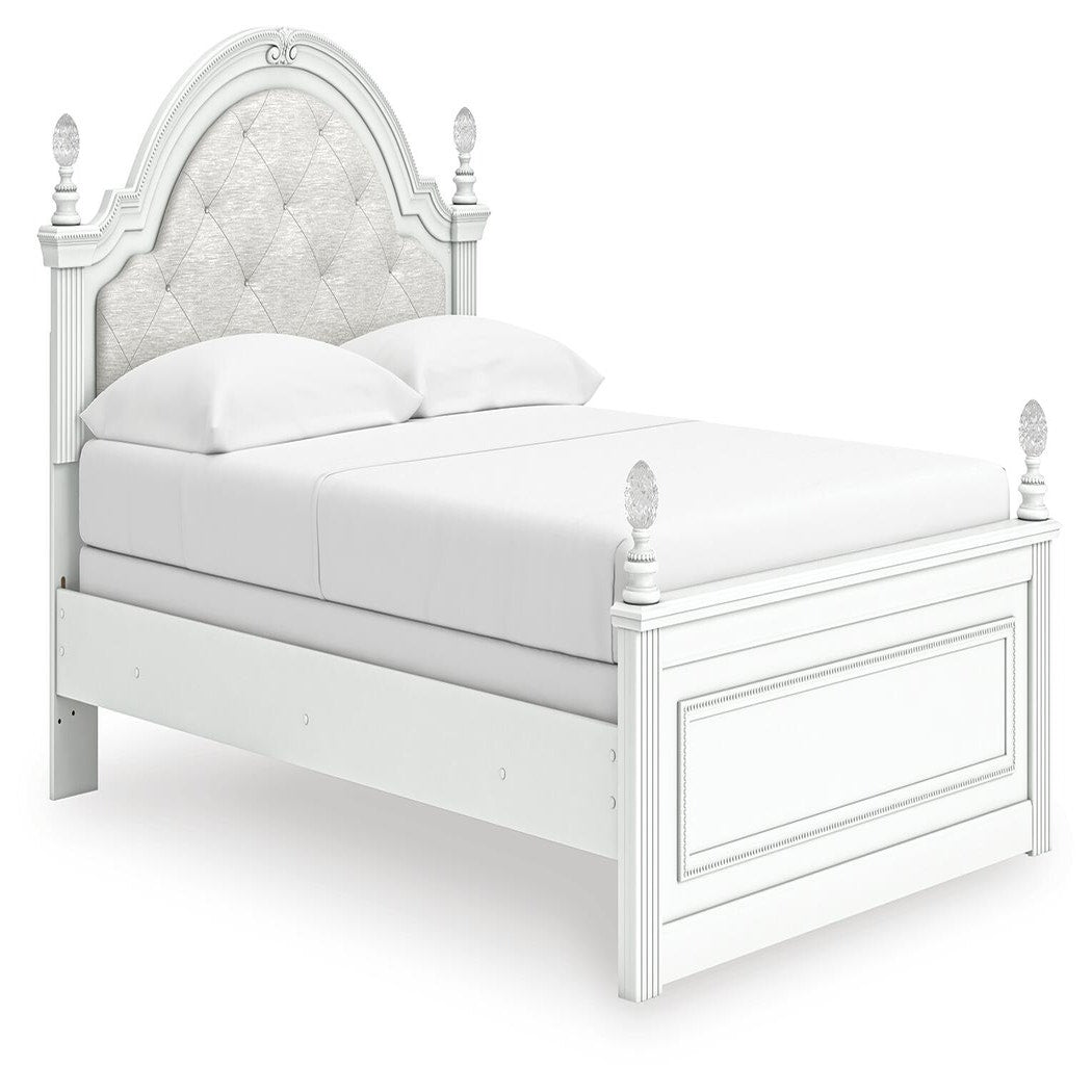 Kozlani Full Upholstered Panel Bed (PCB1819-SI)