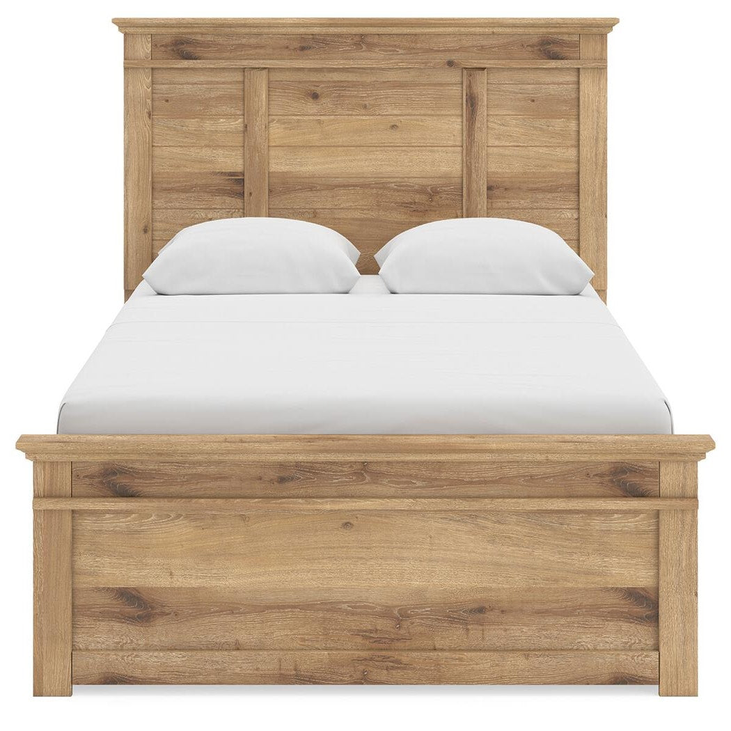 Makidern Queen Panel Storage Bed (PCB1170-SI) - Image 6