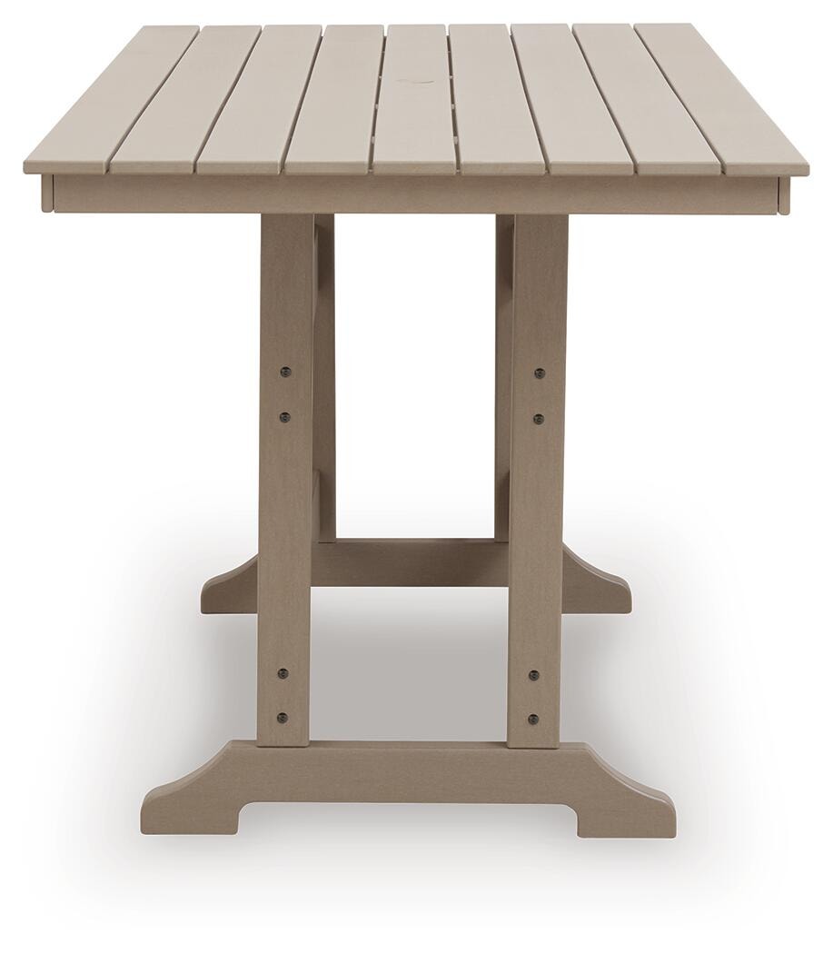 Seacliff Beach Outdoor Counter Height Dining Table (PCP228-SI) - Image 4
