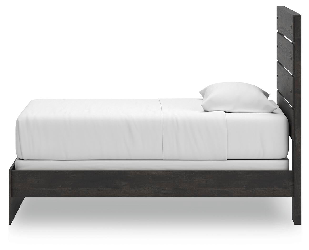Hollivern Twin Panel Bed, Dresser and Mirror (PCB2108-SI) - Image 13