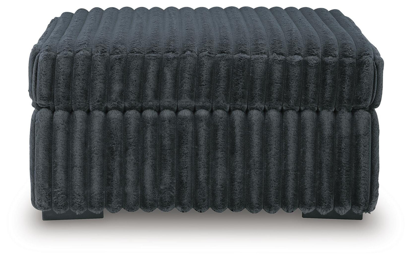 Midnight-Madness 4-Piece Sectional and Ottoman (98105-SI) - Image 2