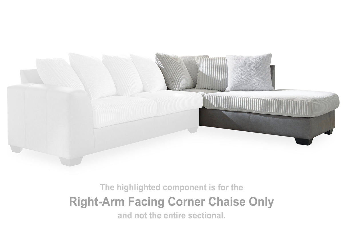 Clairette Court Right-Arm Facing Sofa (31503-SI) - Image 20